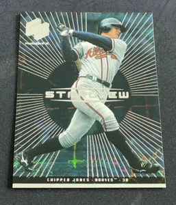 1999 Upper Deck HoloGrFX - Starview - Chipper Jones - #S9 - Picture 1 of 2