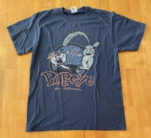 Vintage Popeye The Sailor Man Shirt 90s Y2k Medium Cartoon - Bild 1 von 3