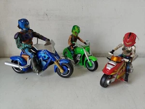 BIKER MICE FROM MARS - PERSONAGGI MODO, THROTTLE, VINNIE - GALOOB- DA COLLEZIONE - Picture 1 of 16