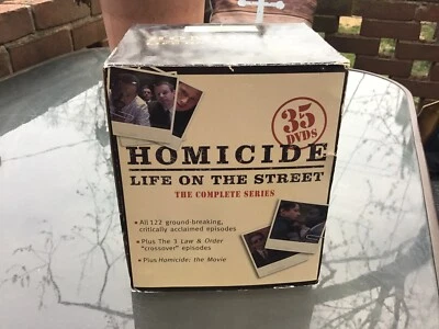 Homicide Life on the Street The Complete TV Series 35 Disc DVD Box Set A&E 2009 - Image 1 of 3