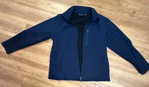 Herren Swiss Tech Large L Full Zip Utility Jacke dunkelblau - Bild 1 von 7