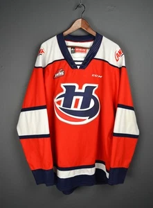 Maglia Lethbridge Hurricanes CCM Canada WHL CHL XXL rossa hockey - Foto 1 di 12
