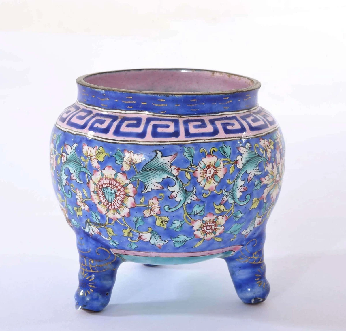 中国景泰蓝在中国古董香炉| eBay