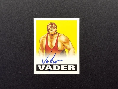 Tarjeta firmada VADER Auto 2012 Leaf Originals Wrestling #VAD 26/99 autógrafo automático Foto 1 de 4