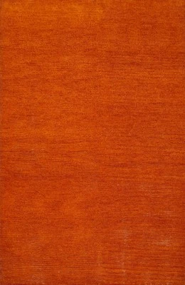 Orange Modern Abstract Gabbeh Oriental Area Rug Contemporary Carpet 6x8 - Image 1 of 4
