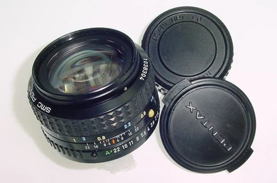 Pentax 50mm F/1.4 Pentax-A SMC Manual Focus Standard PK Mount Lens - Excellent - Image 1 of 4