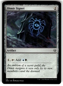Dimir Signet Commander: Zendikar Rising Regular MTG - Bild 1 von 2