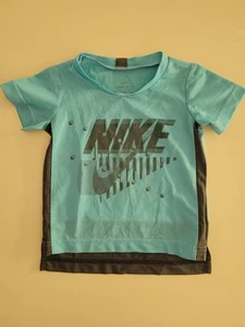 NIKE Dri Fit athletic sport boys blue Shirt Size 2 T toddler 1 2 years - Picture 1 of 1