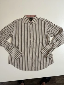 Vintage GUESS Classic Striped Casual Button Down Size XXL - Picture 1 of 4