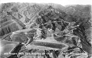 #K1846     PACIFIC PALISADES,  CA.     REAL PHOTO  POSTCARD,  STATE  PARK - Picture 1 of 2