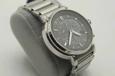 Citizen Eco-Drive W770MV Solar Power Watch Men's Stainless Steel Analog Watch. - Image 1 of 4
