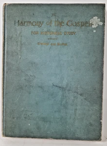 Vintage Buch um 1932 Eine Geschichte der Evangelien für historische Studien Zusammenfassung 4 Evangelien - Bild 1 von 21