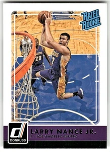 Larry Nance Jr. 2015-16 Donruss #209 RC Los Angeles Lakers - Imagen 1 de 2