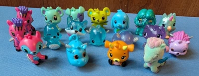18 hatchimals zebra, narwhal, porcupine, hippo, elephant, fox, dogs, cats, birds - Image 1 of 4
