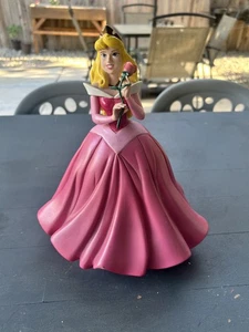 Salvadanaio Disney Aurora Bella Addormentata Principessa Portamonete con Tappo - Foto 1 di 5