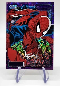 2023 UD Marvel Allegiance The Infinity Trilogy Spider-Man Purple Box's #7 38/99 - Bild 1 von 2