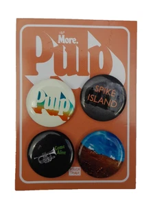 PULP MORE PROMO BADGES LISTENING PARTY 2025 ROUGH TRADE - Picture 1 of 1