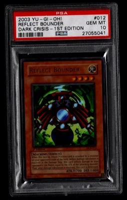 YUGIOH PSA 10 2003 Reflect Bounder DCR-012 Ultra Rare 1st Edition  - Image 1 of 2