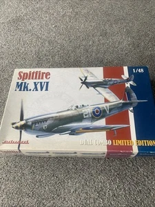 Eduard 1:48 SPITFIRE Mk.XVI Dual Combo 2 Model Kits Set #1198 16 *SEALED BAGS* - Picture 1 of 2