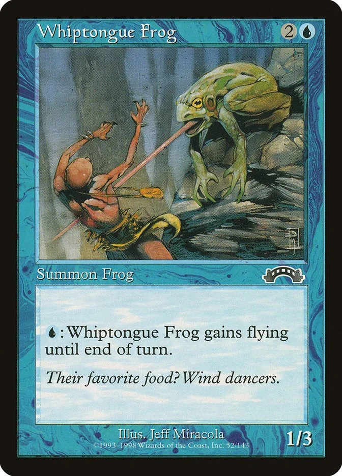 Whiptongue Frog - 52 / English / Moderately Played - Image 1 of 1