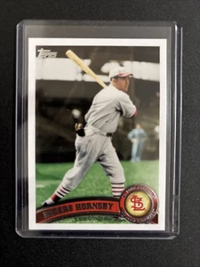 2011 Topps Rogers Hornsby #44 Cardinals SP - Picture 1 of 2