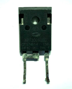 APT30D60BG Ultrafast Recovery Diode 600V 30A TO-247 Genuine Microsemi x 1 pcs - Imagen 1 de 1