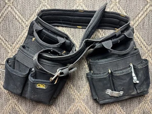CLC Work Gear 5609 Tool Apron, Tool Belt, Black, Polyester, 20 Pockets - Picture 1 of 10