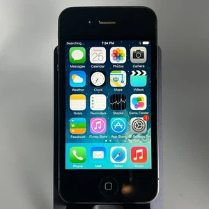 iPhone 4S - iOS 7.1.2 (RARO) - Funciona bien - 16 GB - Batería 82% - Desbloqueado - Imagen 1 de 5