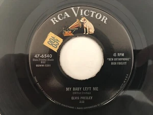 Rockabilly 45 ELVIS PRESLEY My Baby Left Me RCA VICTOR hear - Bild 1 von 2