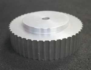 Aluminium Zahnscheibe Pulley ohne Bordscheibe 47-AT10/48 Profil: AT10 - 48 Zähne - Bild 1 von 8