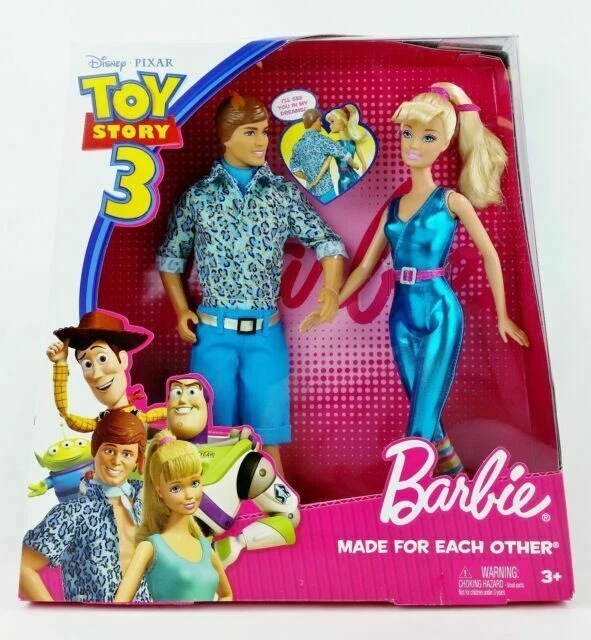 Mattel Toy Story 3: Made For Each Other Barbie and Ken Doll Gift Set (R4242)