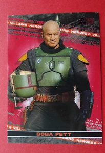 Star Wars Topps The Book Of Boba Fett Heroes & Villains Red Boba Fett Nr.03/99 - Bild 1 von 3