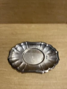 Gorham Heritage - YH17-1 Silver Plated Small Serving Platter Tray Scalloped Edge - Picture 1 of 6