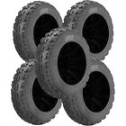 (Qty 5) 18X10-9 Itp Holeshot Mxr6  Lra Black Wall Tires