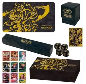 ONE PIECE Card Game 2nd ANNIVERSARY SET Collection Japanese Limited BANDAI - Picture 1 of 4