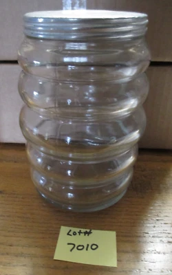 FRASCO DE CAFÉ COLMENA ABEJA ESTILO GABINETE HOOSIER. RARO! LOTE # 7010 Foto 1 de 4