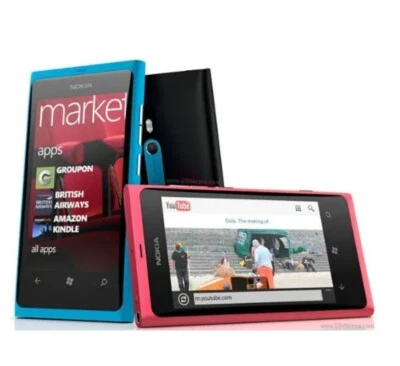Nokia Lumia 800 Original Unlocked 16GB ROM 3G GPS WIFI 3.7 Inch 8MP Mobile Phone - Image 1 of 4