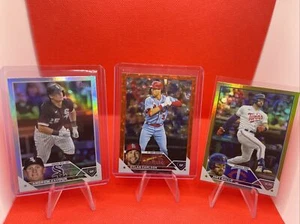 2023 Topps Serie 2 orange Folie/299 Dylan Carlson + Andrew Vaughn Silber + Gallo - Bild 1 von 9