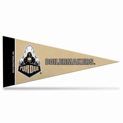 Purdue Boilmakers Felt Mini Pennants, 4" x 9" - Licensed by Rico - Made In USA Cover