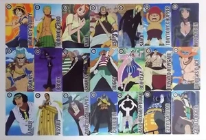 One Piece Top Gum card Luffy Zoro Nami Robin Hancock Bonney - Picture 1 of 40