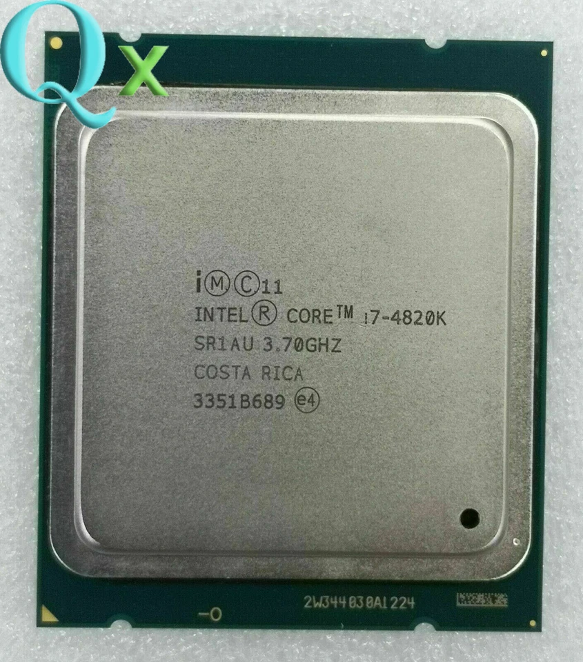 Intel Core i7-4820K LGA2011 CPU Processor 3.7GHz 4Core 8Thread 130W - Image 1 of 1