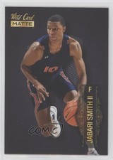 2022-23 Wild Card Matte Draft Black Jabari Smith Jr II #MB-28 Rookie RC