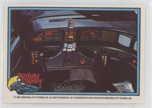 1983 Donruss Knight Rider KITT #32 1md