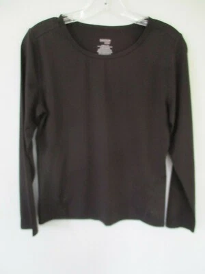 Camisa de compresión Danskin Now para niña talla XL negra lisa manga larga Foto 1 de 4