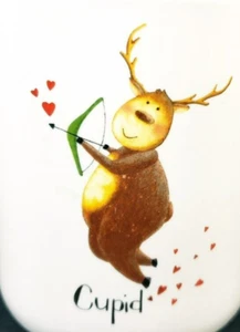 Cupid Coffee Mug Rainbow Mountain 3.25 x 4 Cupid - Picture 1 of 8