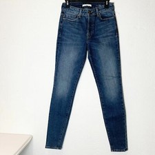 Women's Fidelity Pixie Ultra High Ankle Button fly Jeans