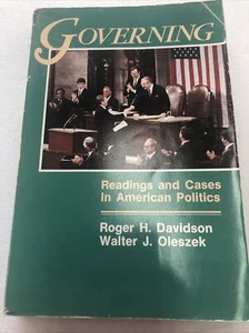 1987 Governing: Readings And Cases In American Politics - Imagen 1 de 6
