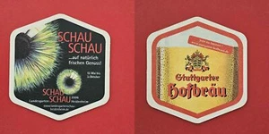 Stuttgarter Hofbräu Schau Schau 2006 Brauerei Bierdeckel Coaster Beermat - Picture 1 of 1