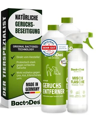 - Animal Geruchsneutralisierer 2L Konzentrat mit Spray-Mischflasche - Starker... - Bild 1 von 4