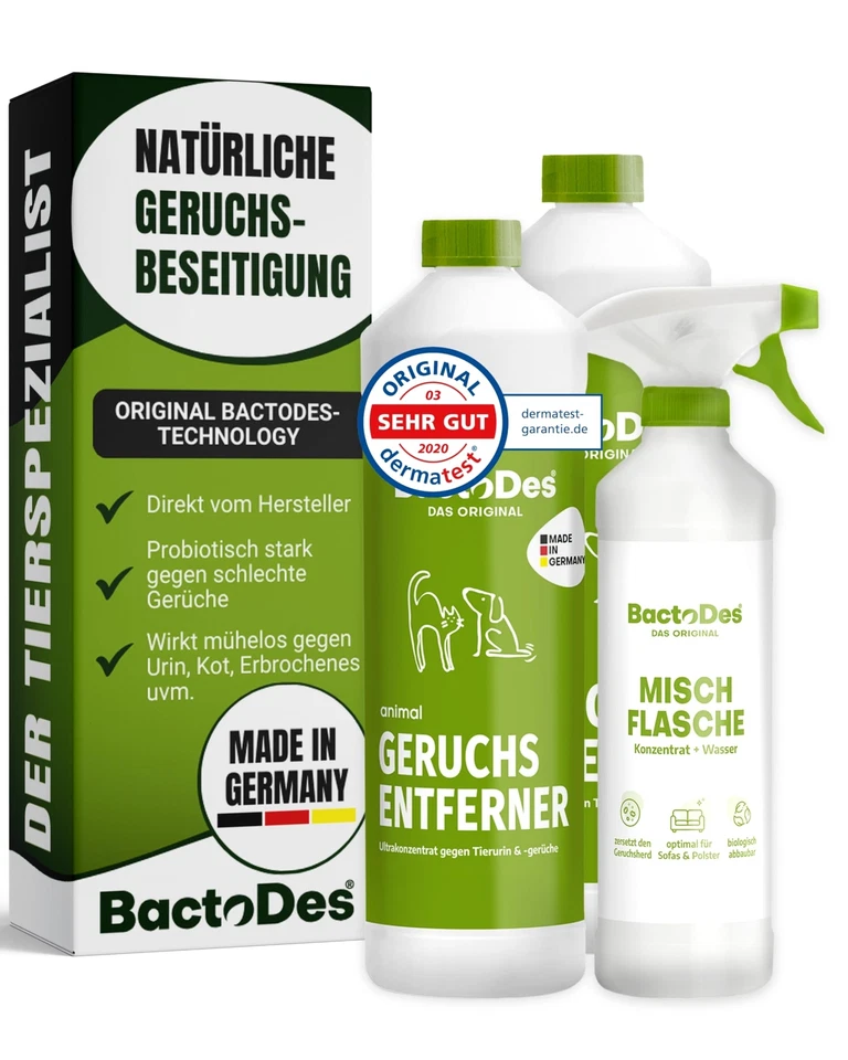 - Animal Geruchsneutralisierer 2L Konzentrat mit Spray-Mischflasche - Starker... - Bild 1 von 4